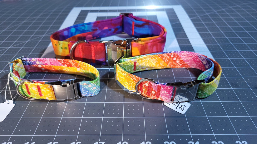 1 inch Prism Rainbow Collar