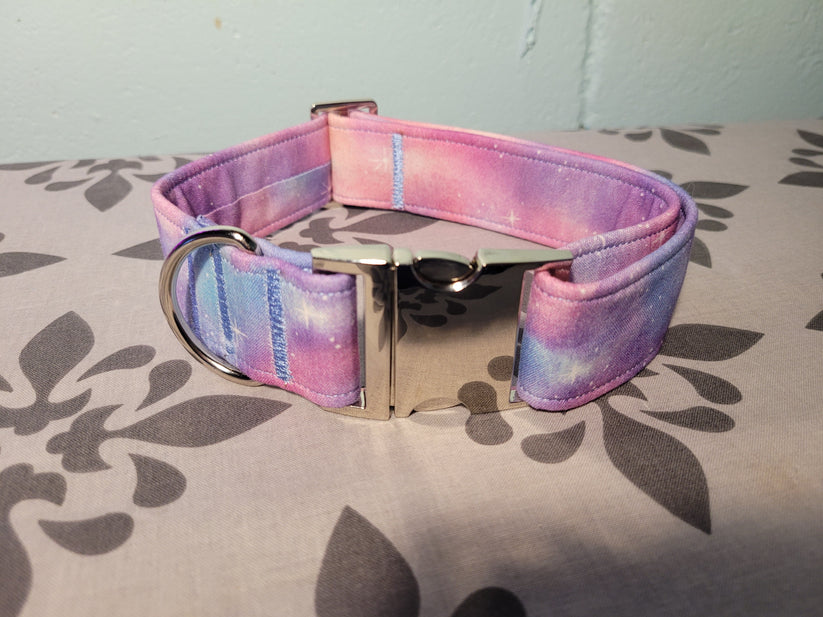 1 inch Aqua Oil Slick Collar